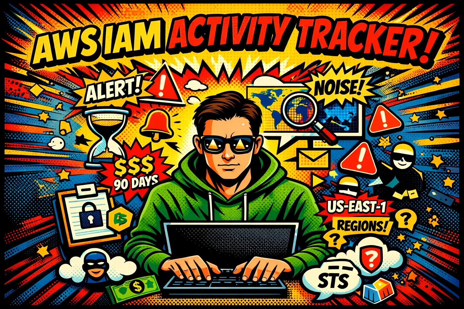 AWS IAM Activity Tracker - serverless monitoring for IAM, STS, and console signin events