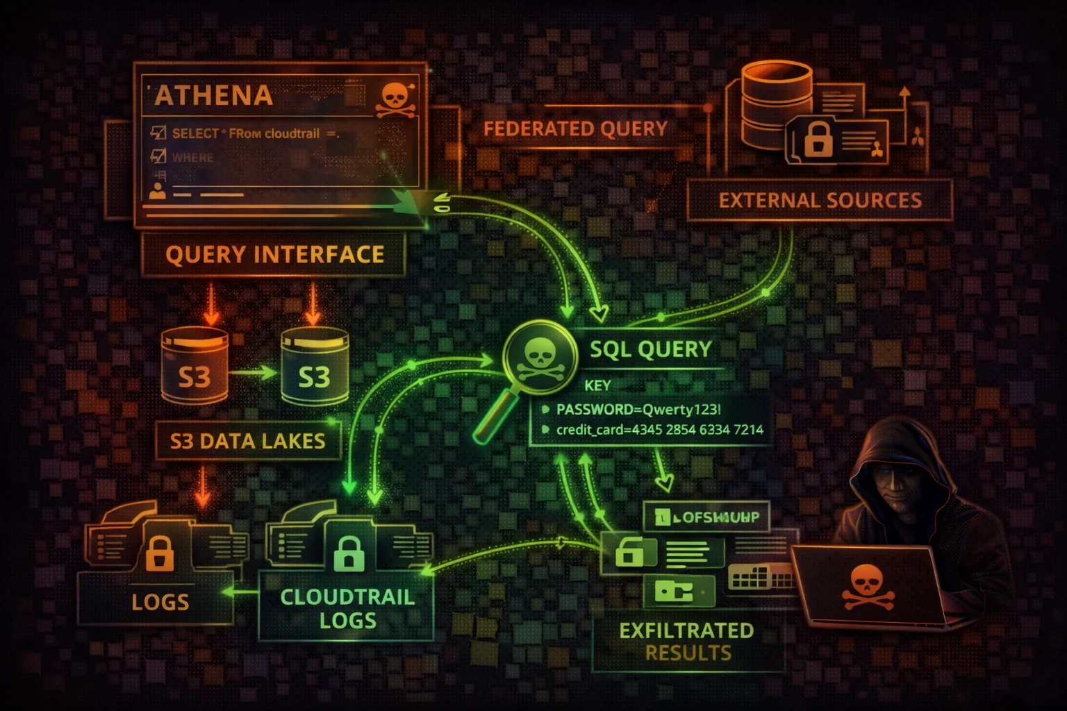 AWS Athena Security Card
