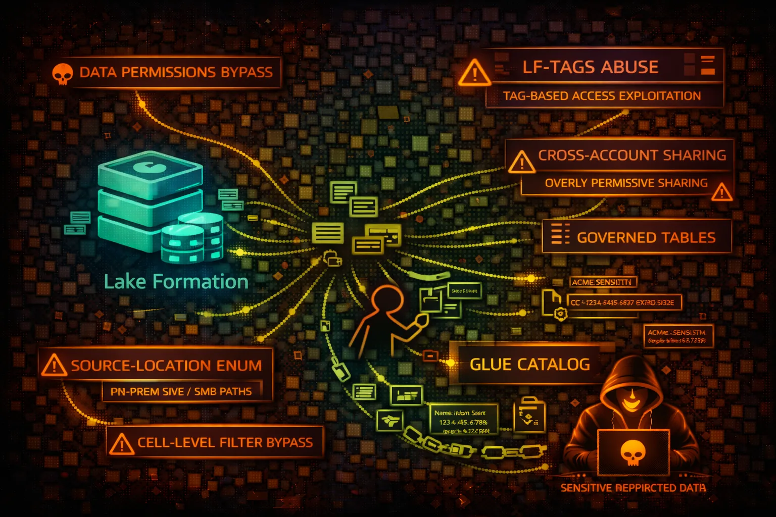 AWS Lake Formation Security Card