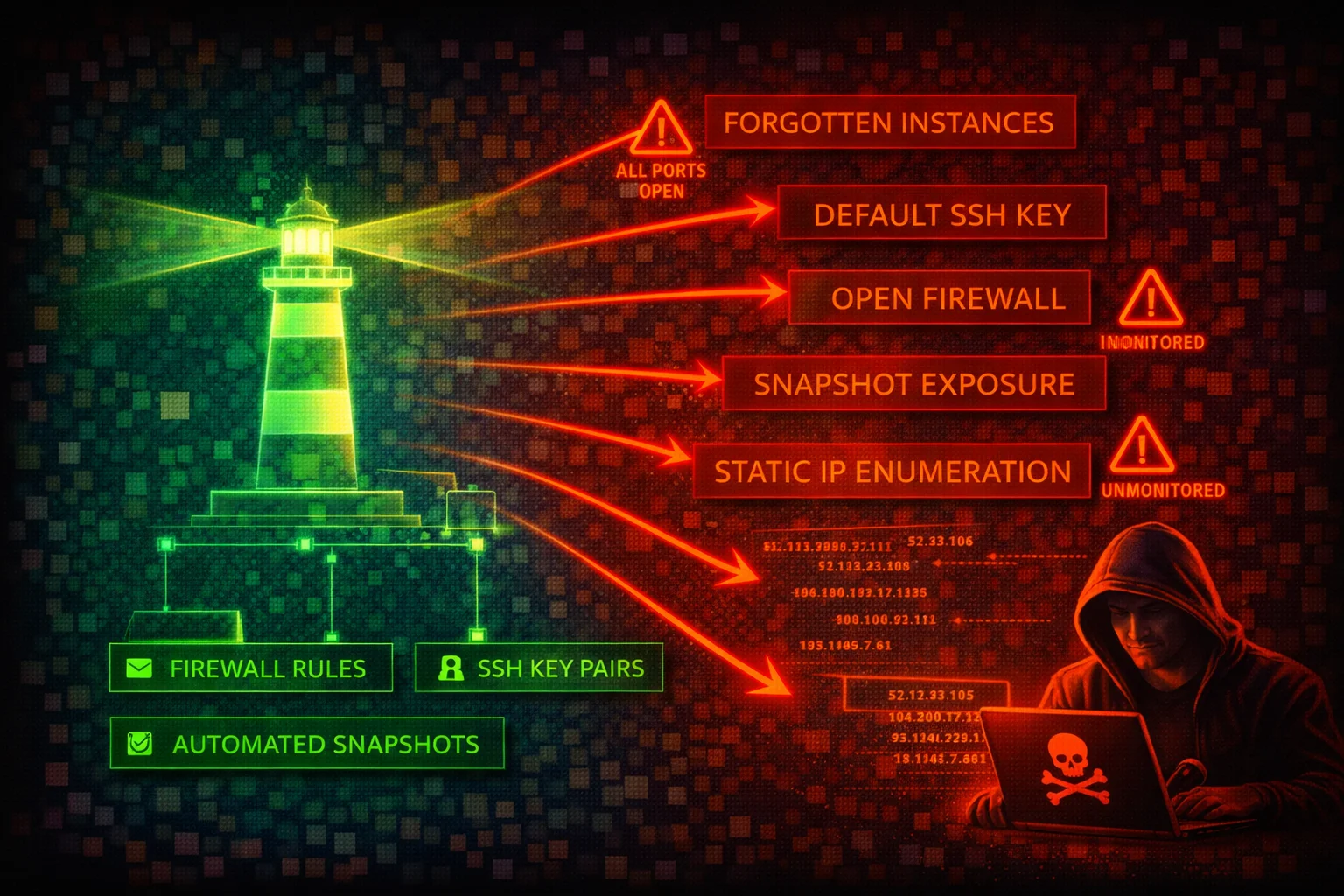 Amazon Lightsail Security Card